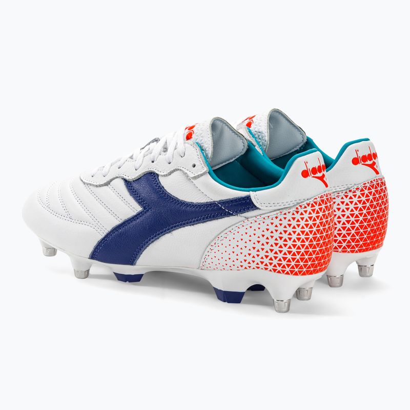 Férfi futballcipő Diadora Brasil GR LT+ MPH fehér/navy 3