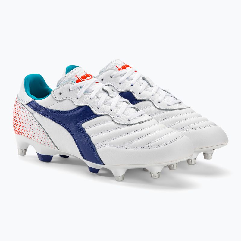 Férfi futballcipő Diadora Brasil GR LT+ MPH fehér/navy 4