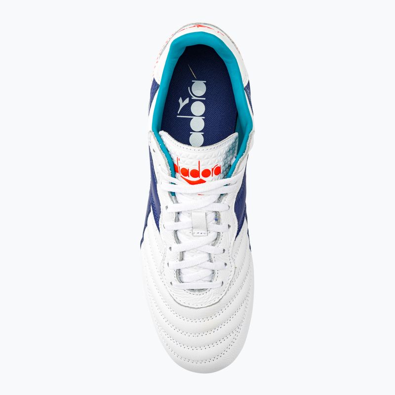 Férfi futballcipő Diadora Brasil GR LT+ MPH fehér/navy 6