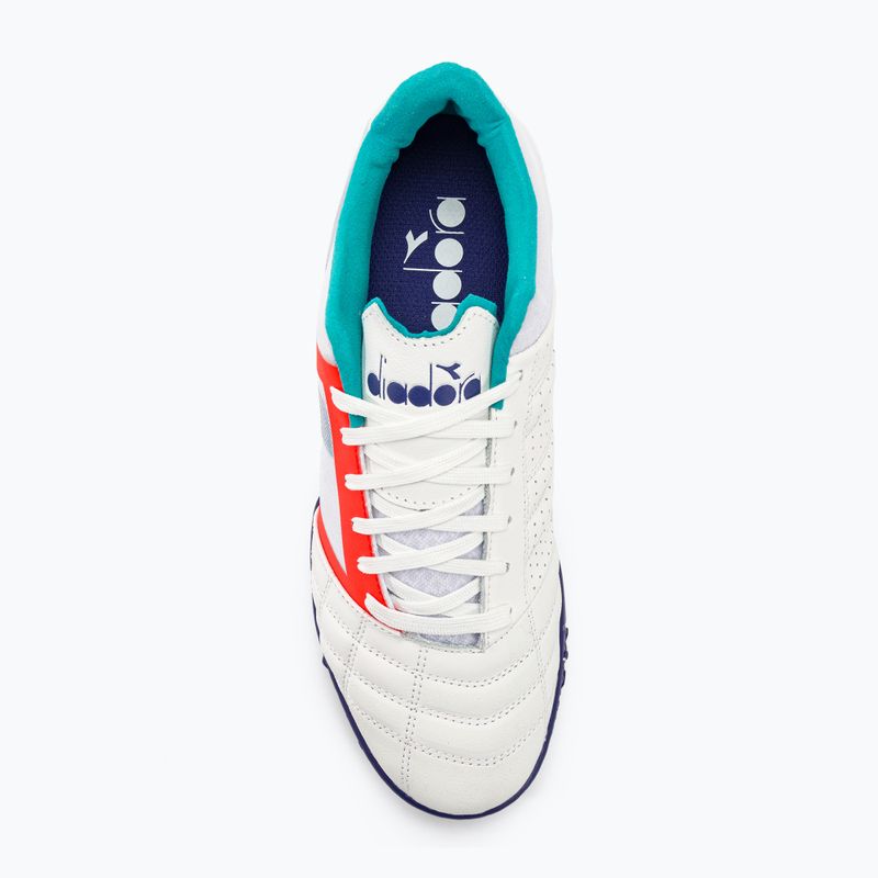 Férfi futballcipő Diadora Brasil Sala Cup TF fehér/tengerészkék 6