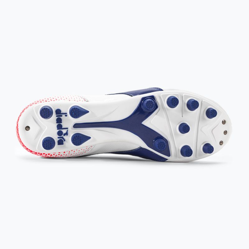 Férfi futballcipő Diadora Brasil GR LT+ MDPU fehér/tengerészkék 5