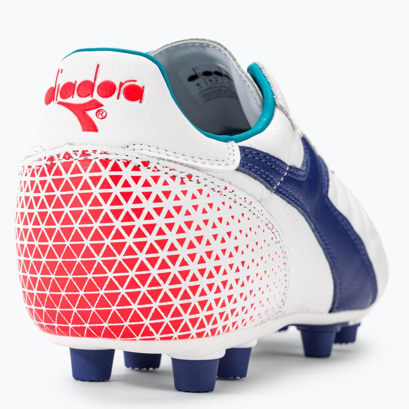 Férfi futballcipő Diadora Brasil GR LT+ MDPU fehér/tengerészkék 9