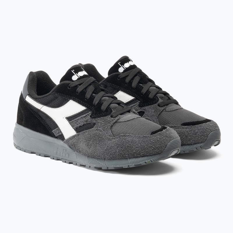 Diadora N902 Hairy Suede fekete/fekete cipő 4