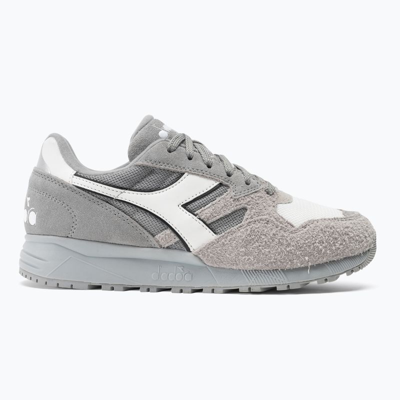 Diadora N902 Hairy Suede melange szürke cipő 2