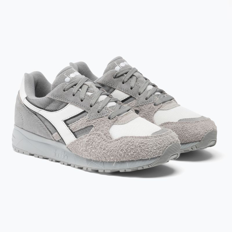 Diadora N902 Hairy Suede melange szürke cipő 4