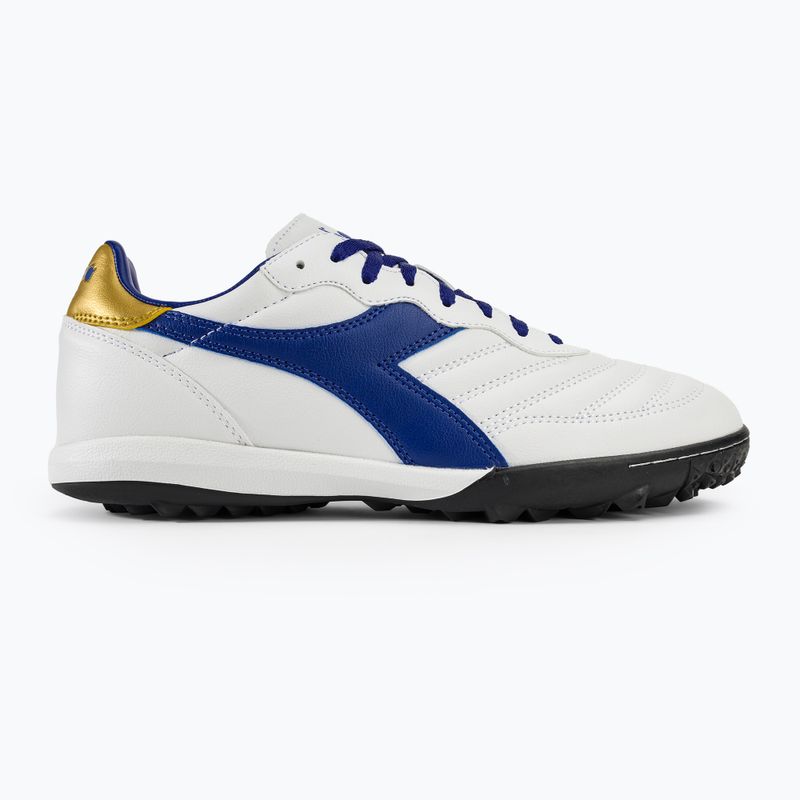 Férfi focicipő Diadora Brasil 2 R TFR white/blue/gold 2