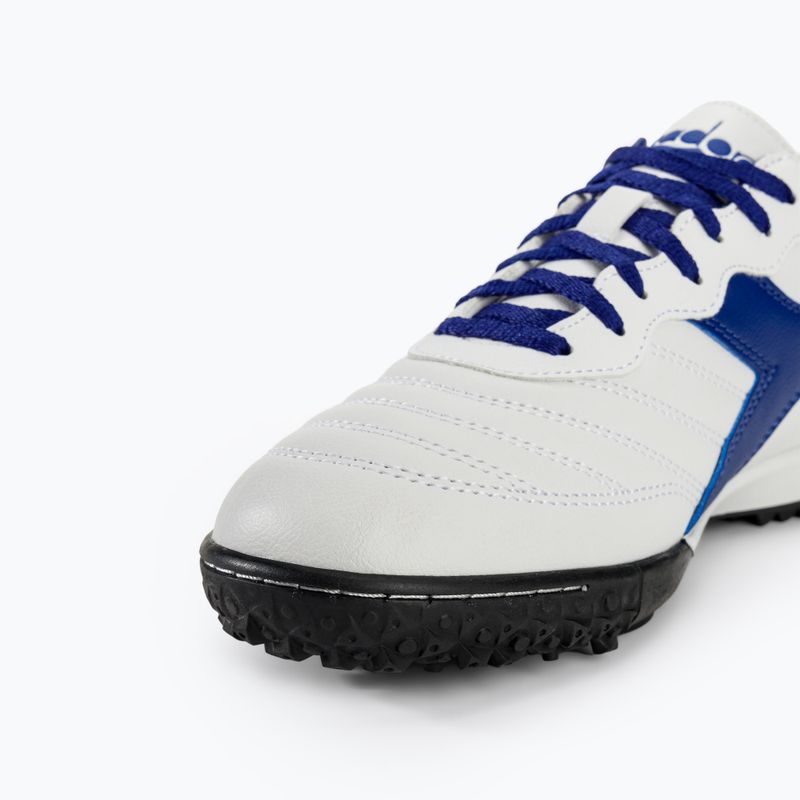 Férfi focicipő Diadora Brasil 2 R TFR white/blue/gold 7