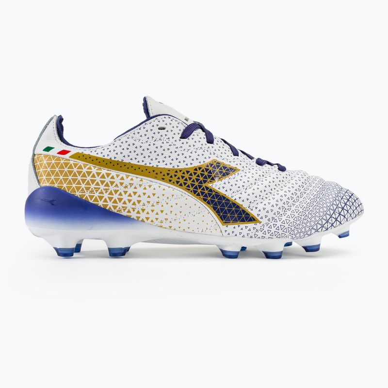 Férfi focicipő Diadora Brasil Elite Tech GR ITA LPX white/blue/gold 2