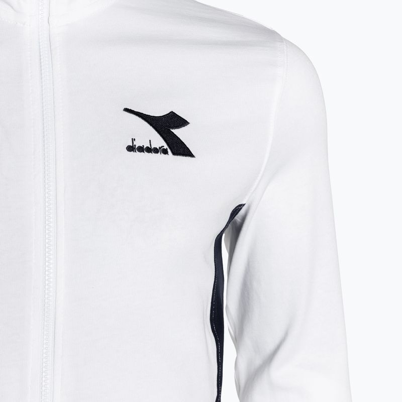 Férfi tréningruha Diadora Tréningruha FZ Core bianco ottico bianco ottico 9
