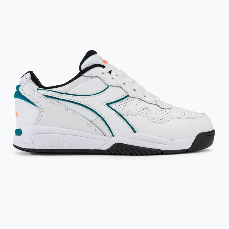 Cipő Diadora Winner bianco/verd blu-capri 2