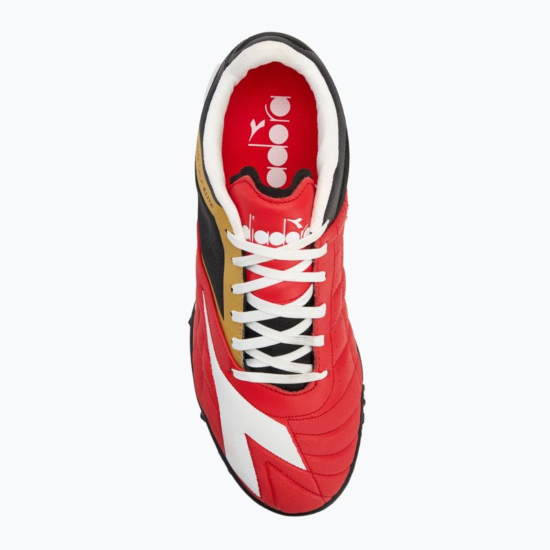 Férfi focicipő Diadora Brasil Sala Elite TF milano red/white/black 5