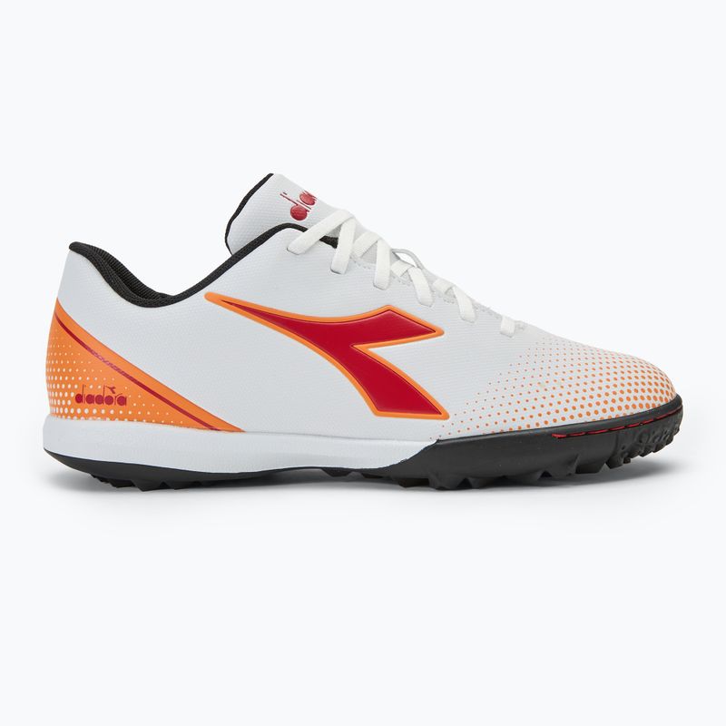 Férfi Diadora Pichichichi 7 TFR futballcipő fehér/chili paprika/russet narancs 2