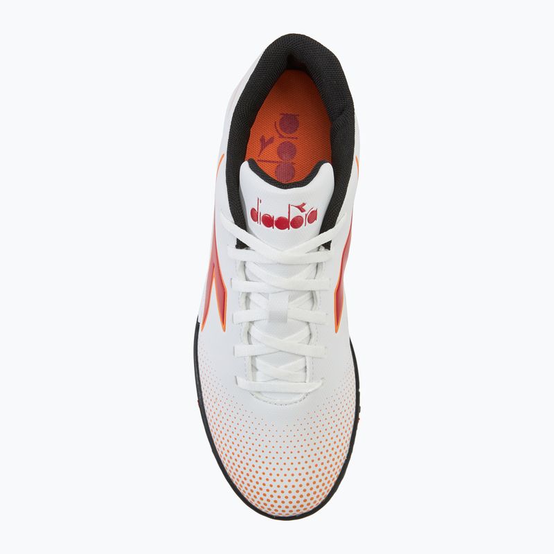 Férfi Diadora Pichichichi 7 TFR futballcipő fehér/chili paprika/russet narancs 5