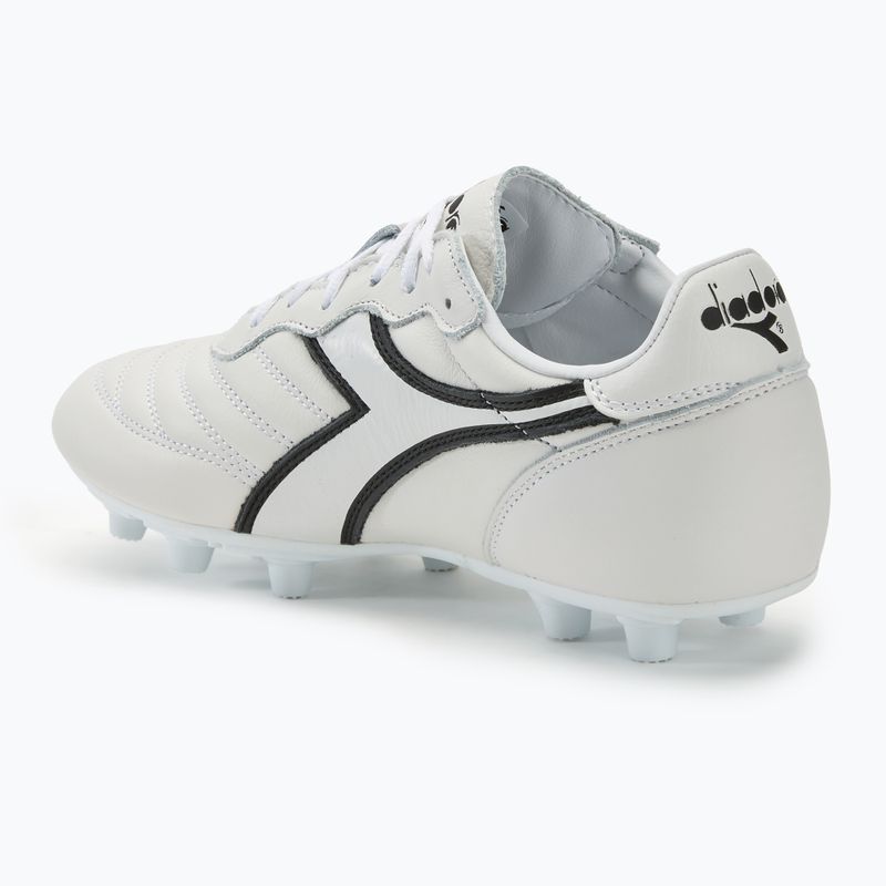 Férfi futballcipő Diadora Brasil LT+ MDPU fehér/fekete 3