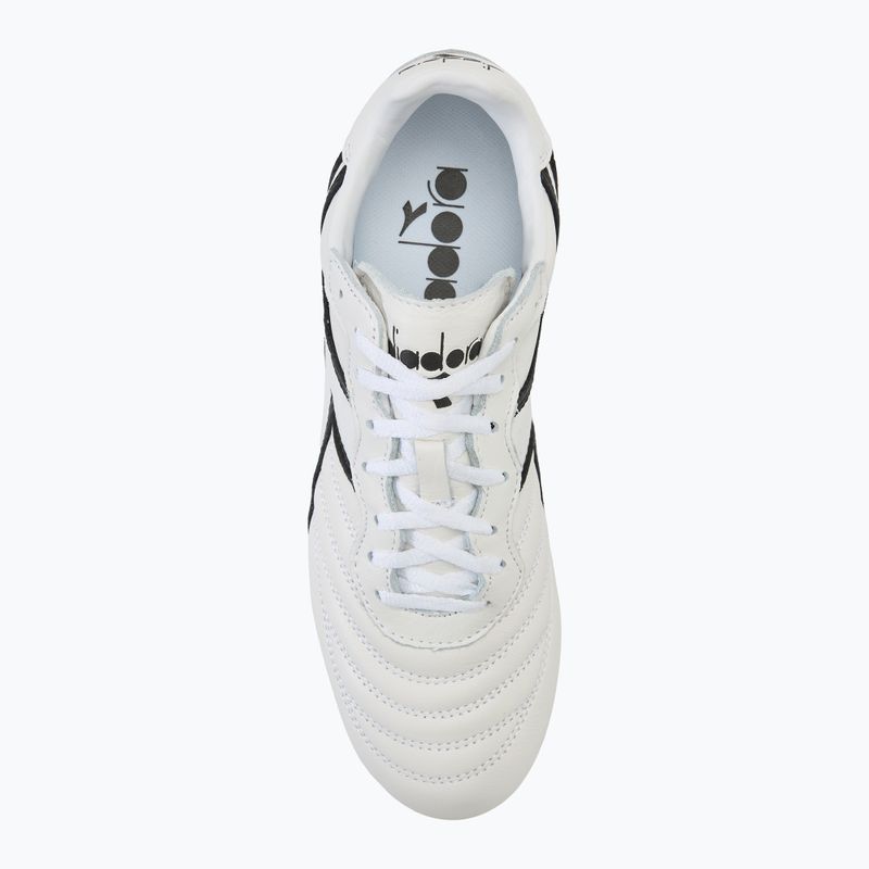 Férfi futballcipő Diadora Brasil LT+ MDPU fehér/fekete 5