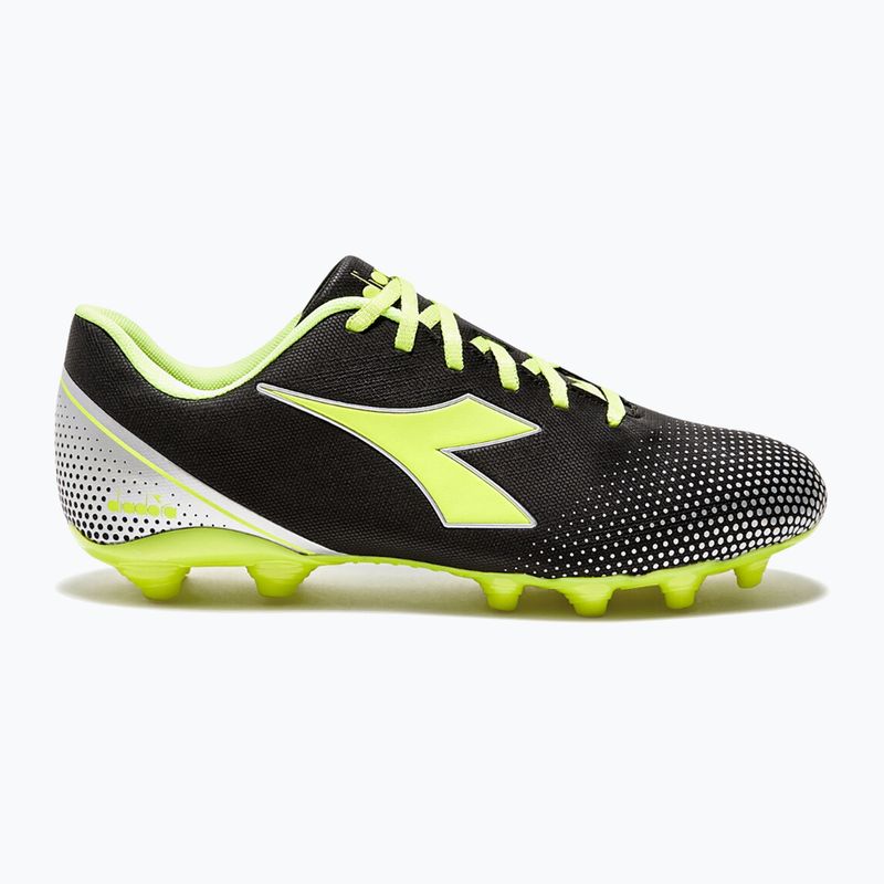 Férfi Diadora Pichichichi 7 MG14 fekete/sárga fl dd/silver dd futballcipő 8