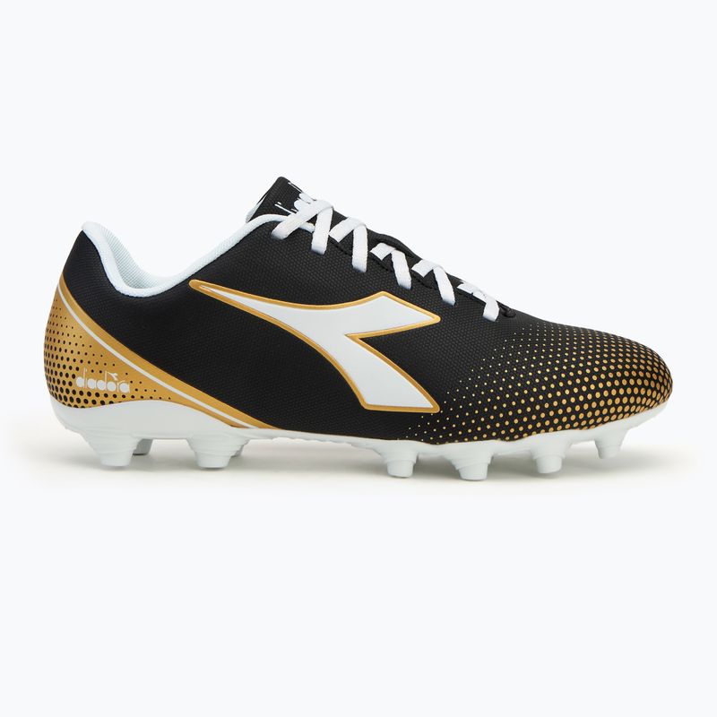 Férfi Diadora Pichichichi 7 MG14 blavk/fehér/arany labdarúgócipő 2