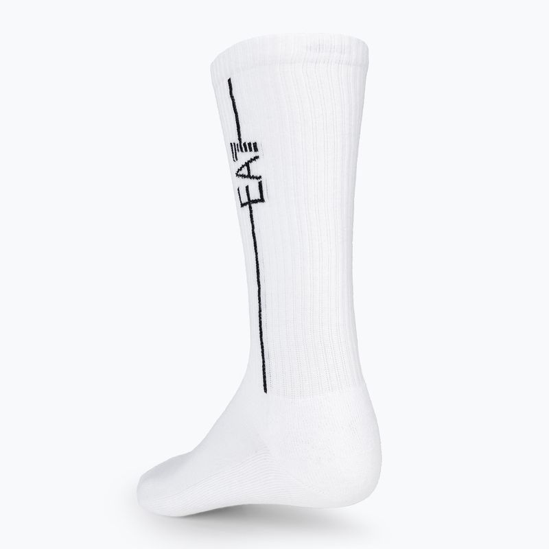 Zokni EA7 Emporio Armani Train 2 darab white/black 2