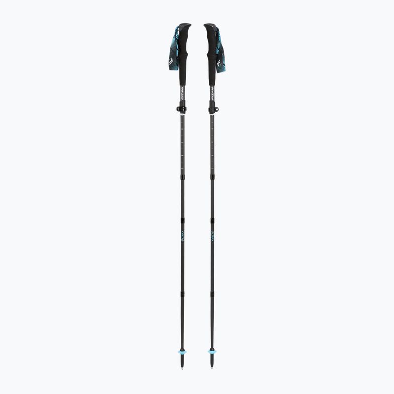 Fizan Ultrax Carbon világoskék túrabotok