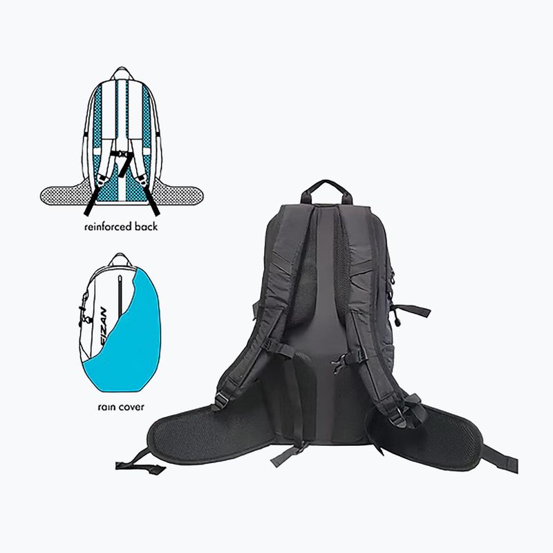 Túrahátizsák Fizan Active 28 l black 3