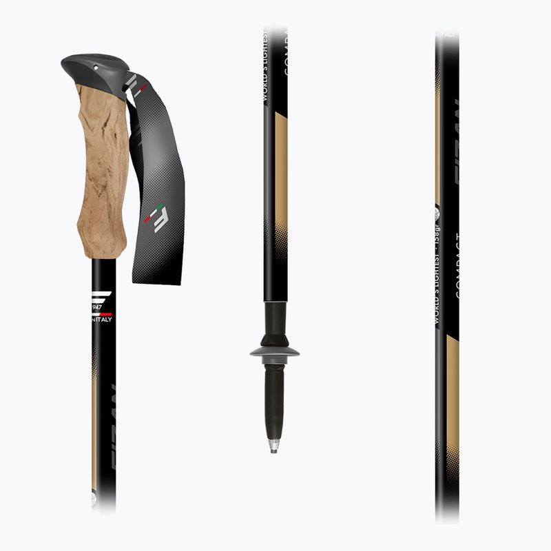 Túrabotokok  Fizan Compact Tech beige 5