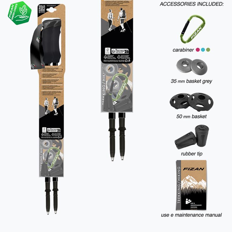 Túrabotokok  Fizan Compact blue 7