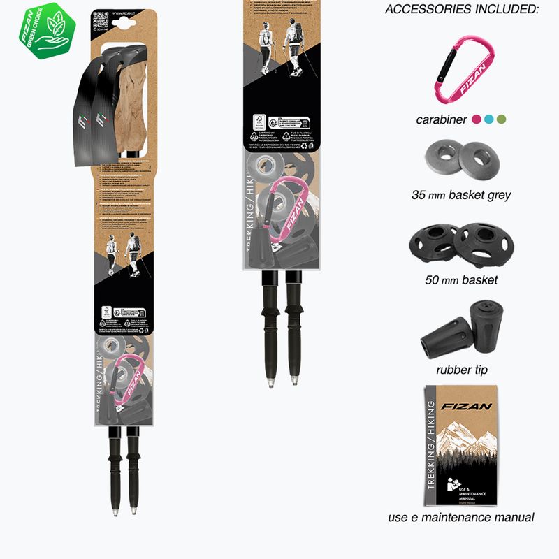 Túrabotokok  Fizan Compact grey 7