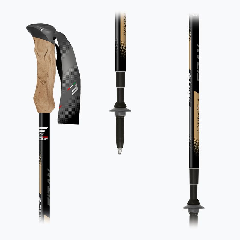 Túrabotokok  Fizan Compact Tech 4 beige 5