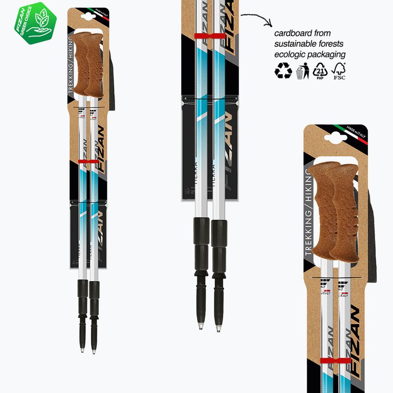 Túrabotokok Fizan Tierra light blue 6