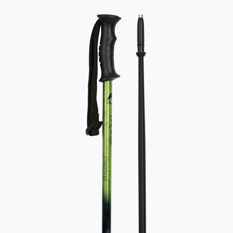 Túrabotokok  Fizan Explorer lime/grey 3