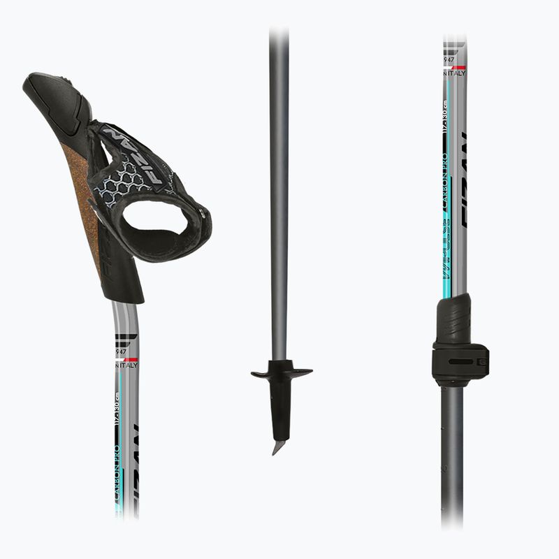 Nordic walking botok Fizan Carbon Pro Impulse grey 5