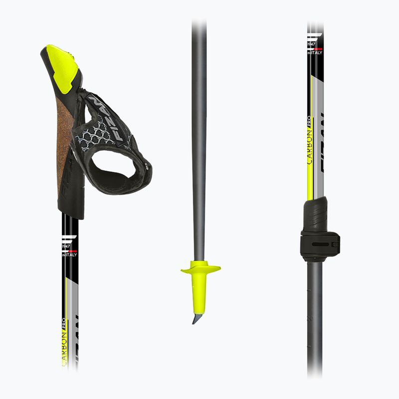 Nordic walking botok Fizan Carbon Pro yellow 5