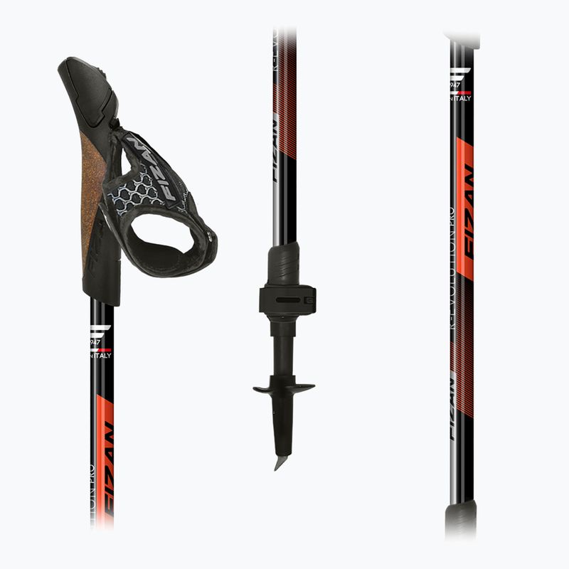 Nordic walking botok Fizan R-Evolution Pro red 4