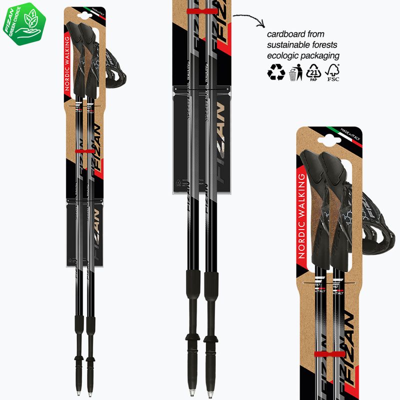 Nordic walking botok Fizan Speed black 4