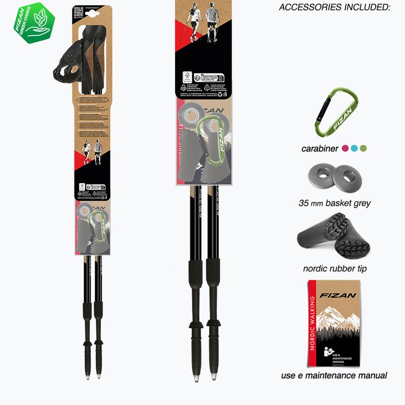 Nordic walking botok Fizan Speed beige 5