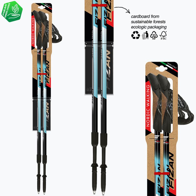 Nordic walking botok Fizan Speed light blue 6