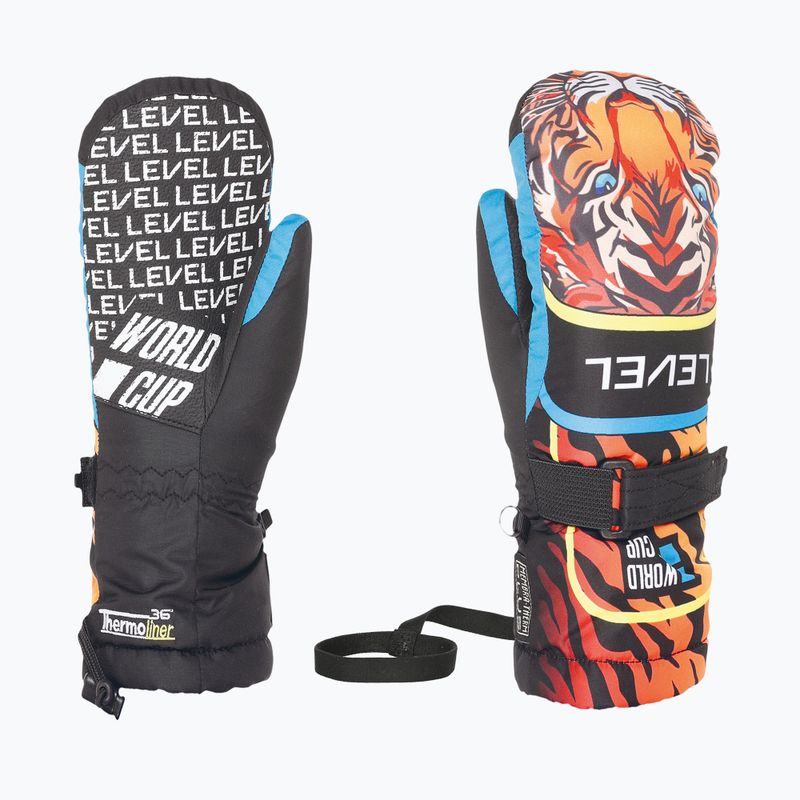 Gyerek síkesztyűk Level Junior Mitt logos
