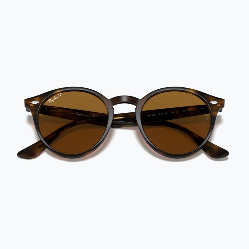 Napszemüveg Ray-Ban RB2180 light havana/brown polarized 3