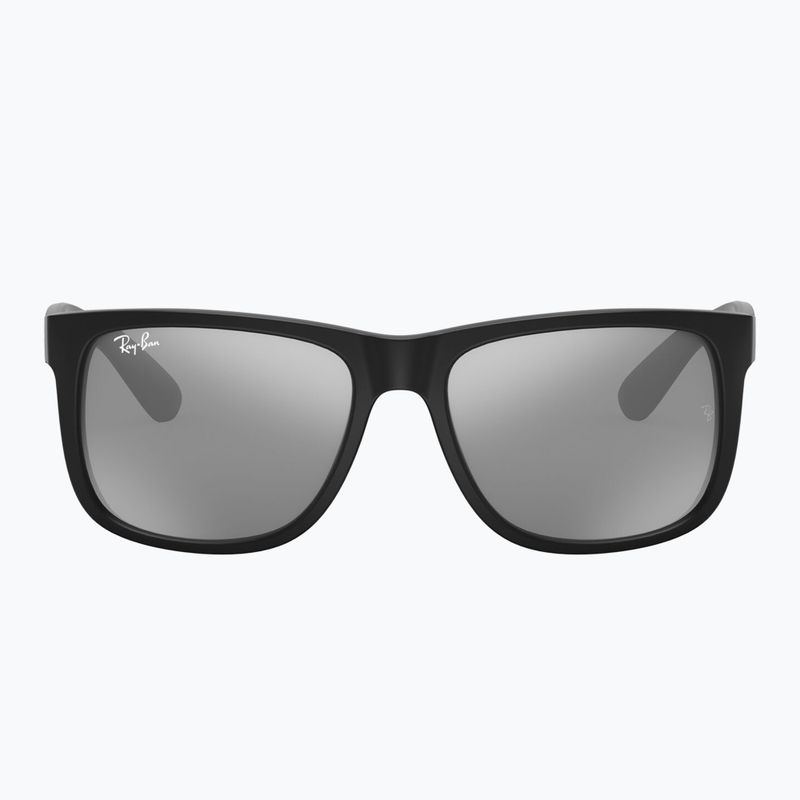 Napszemüveg Ray-Ban Justin Classic matt black/silver grey mirror 2