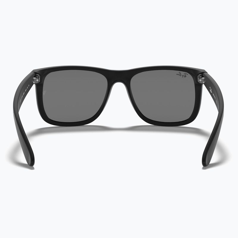 Napszemüveg Ray-Ban Justin Classic matt black/silver grey mirror 5
