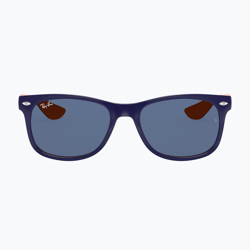Gyerek napszemüveg Ray-Ban New Wayfarer matte black/blue 2