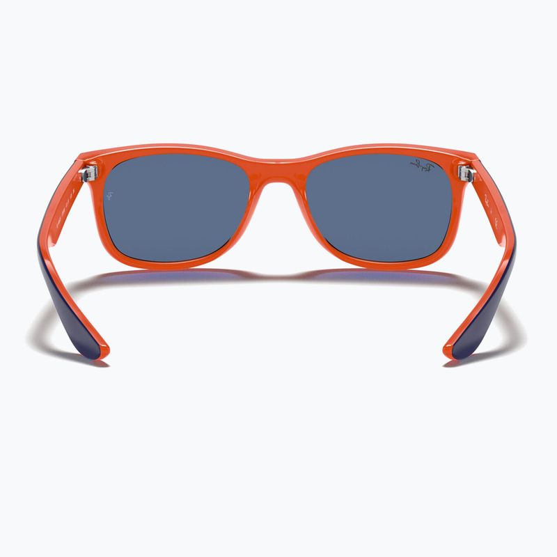 Gyerek napszemüveg Ray-Ban New Wayfarer matte black/blue 5