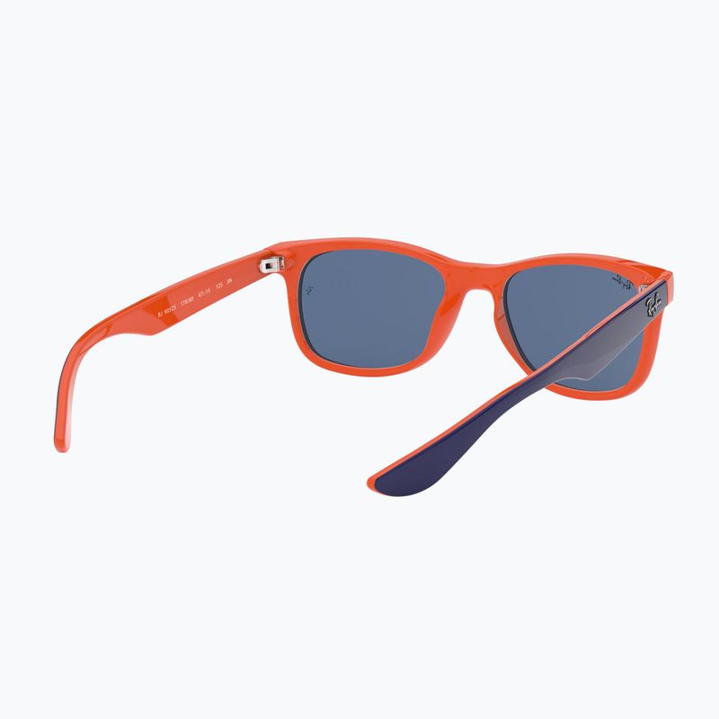 Gyerek napszemüveg Ray-Ban New Wayfarer matte black/blue 6
