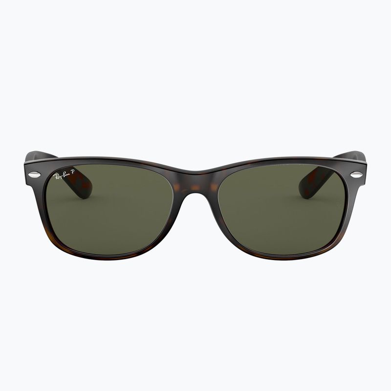 Napszemüveg Ray-Ban New Wayfarer Classic tortoise/green g-15 polarized 2
