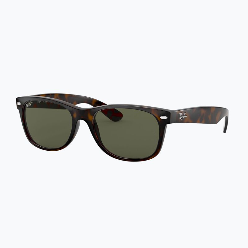 Napszemüveg Ray-Ban New Wayfarer Classic tortoise/green g-15 polarized 4