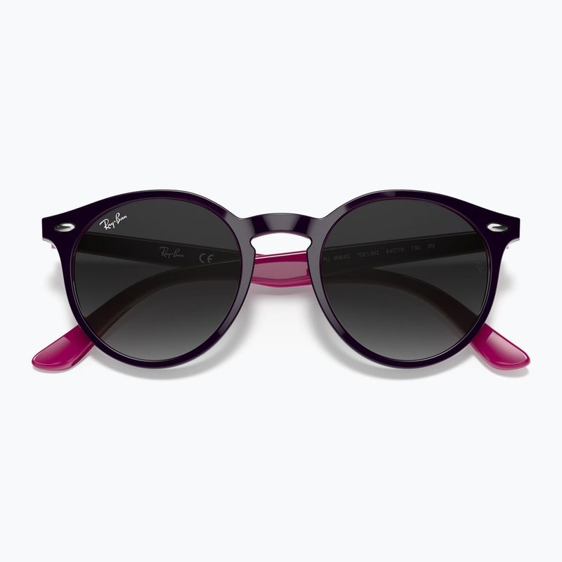 Gyerek napszemüveg Ray-Ban RB9064S polished violet/grey gradient 3