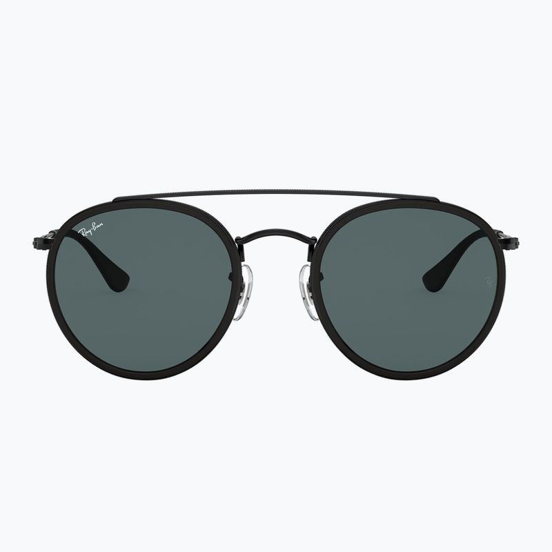 Napszemüveg Ray-Ban Round Double Bridge black/blue/grey 2