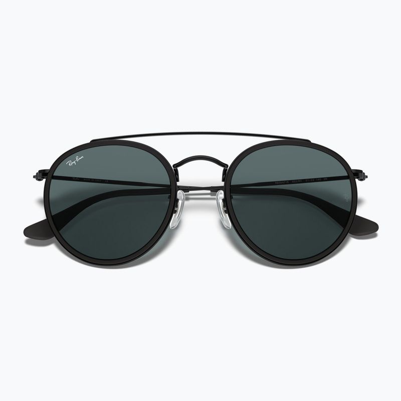 Napszemüveg Ray-Ban Round Double Bridge black/blue/grey 3