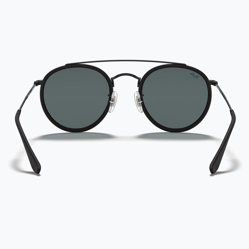 Napszemüveg Ray-Ban Round Double Bridge black/blue/grey 5