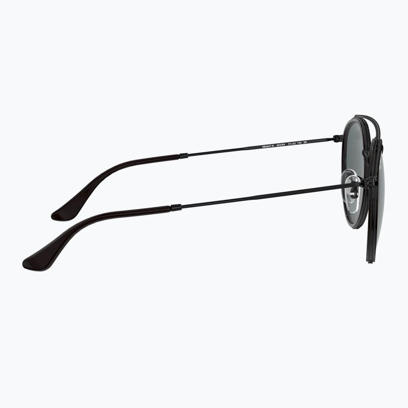 Napszemüveg Ray-Ban Round Double Bridge black/blue/grey 7